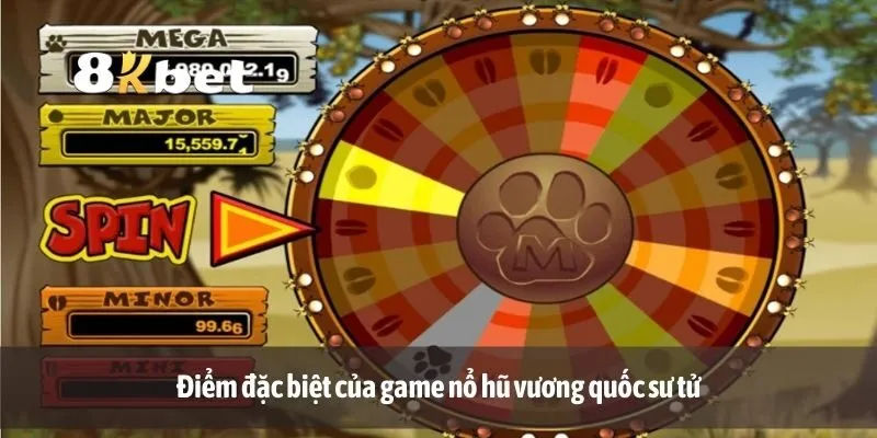 Điểm đặc biệt của game nổ hũ vương quốc sư tử
